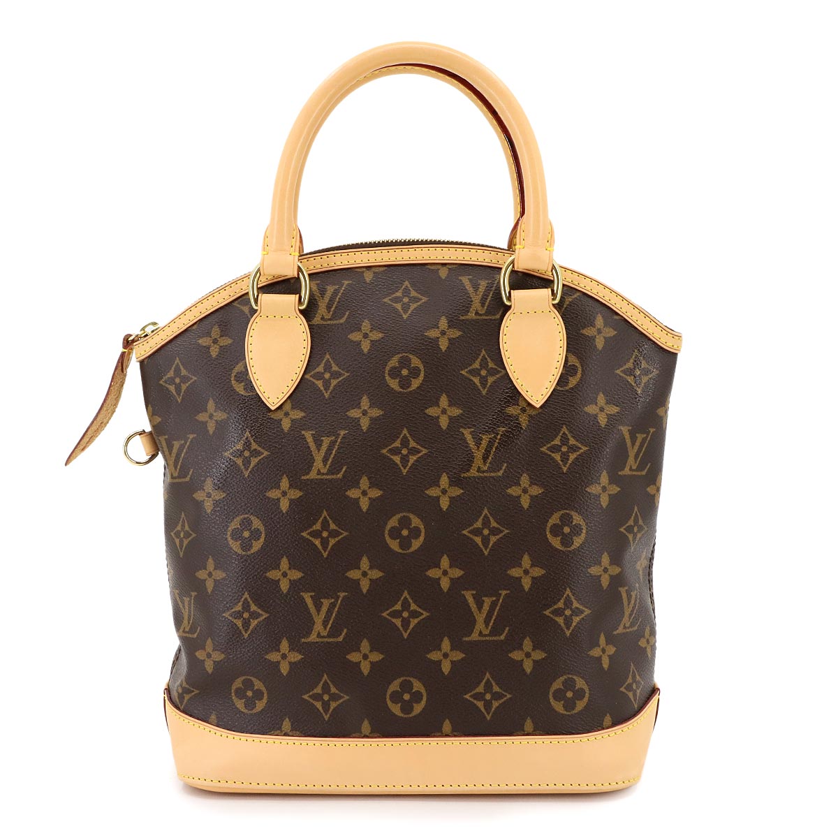 Monogram Lock it Hand Bag Brown M40102