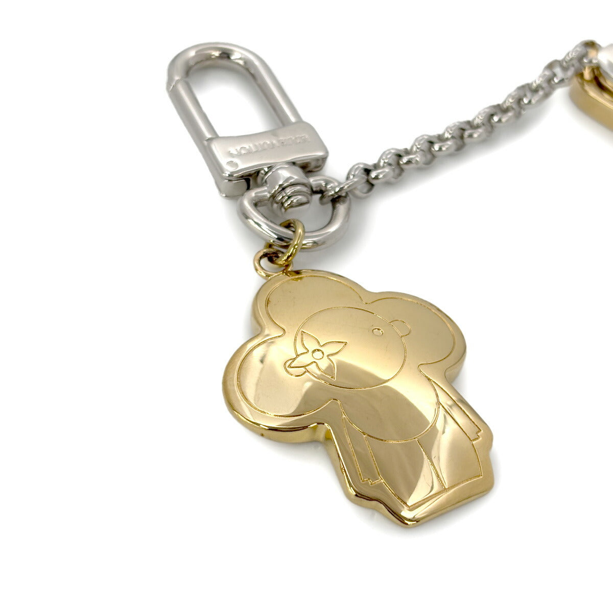 Vivienne BFF Bag Charm Chain Gold Silver M00835