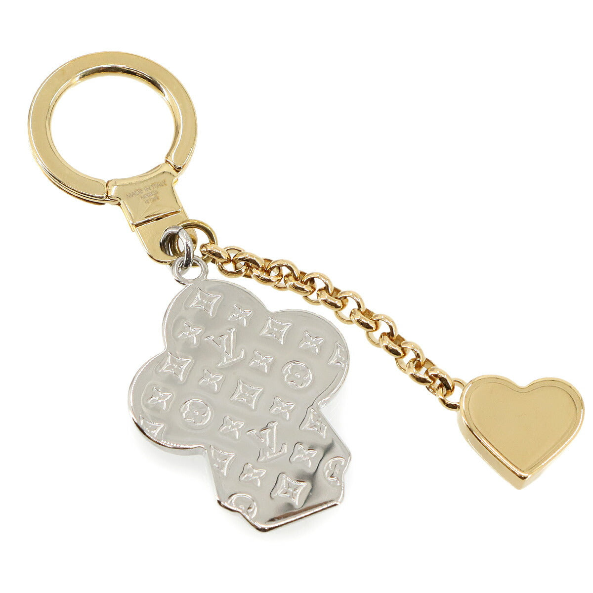 Vivienne BFF Bag Charm Chain Gold Silver M00835