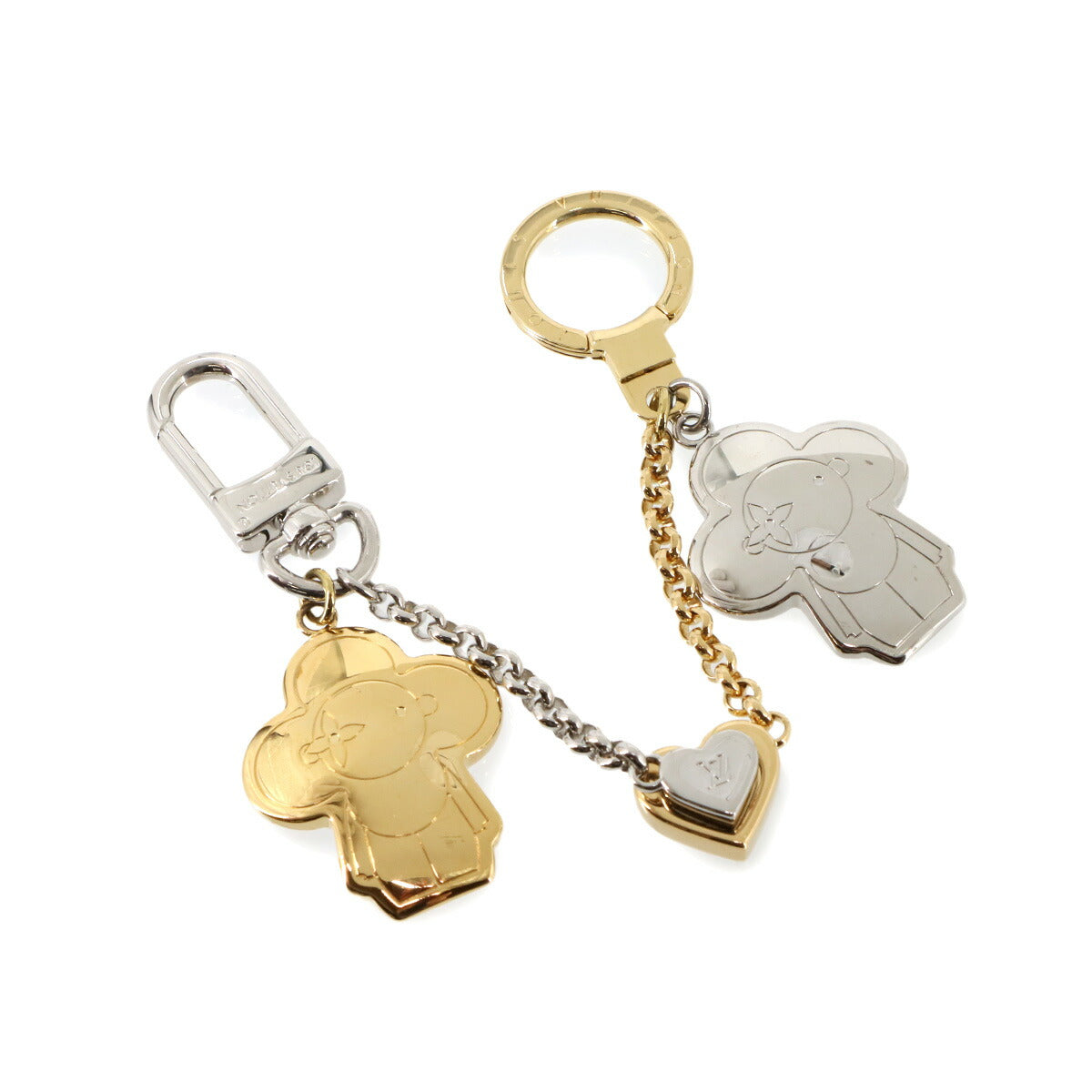 Vivienne BFF Bag Charm Chain Gold Silver M00835