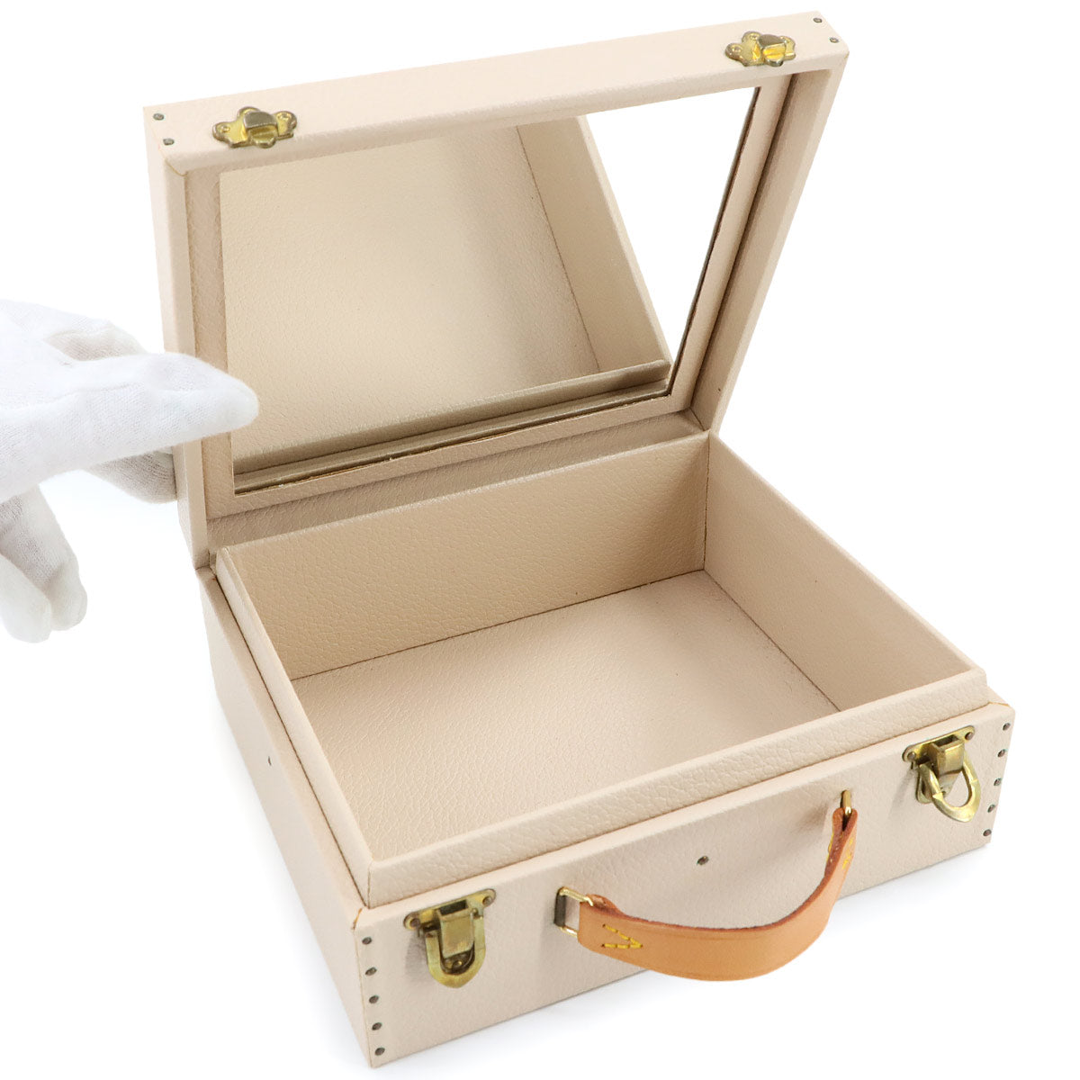 Monogram Boite Flacons Cosmetic Box Vanity Bag M21828