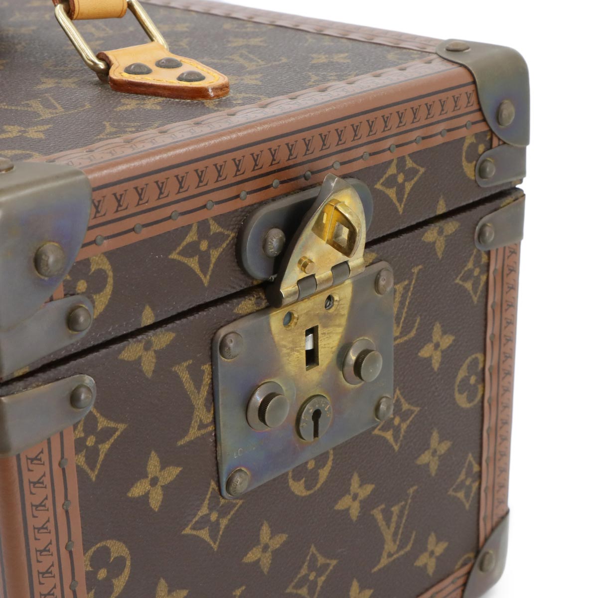 Monogram Boite Flacons Cosmetic Box Vanity Bag M21828