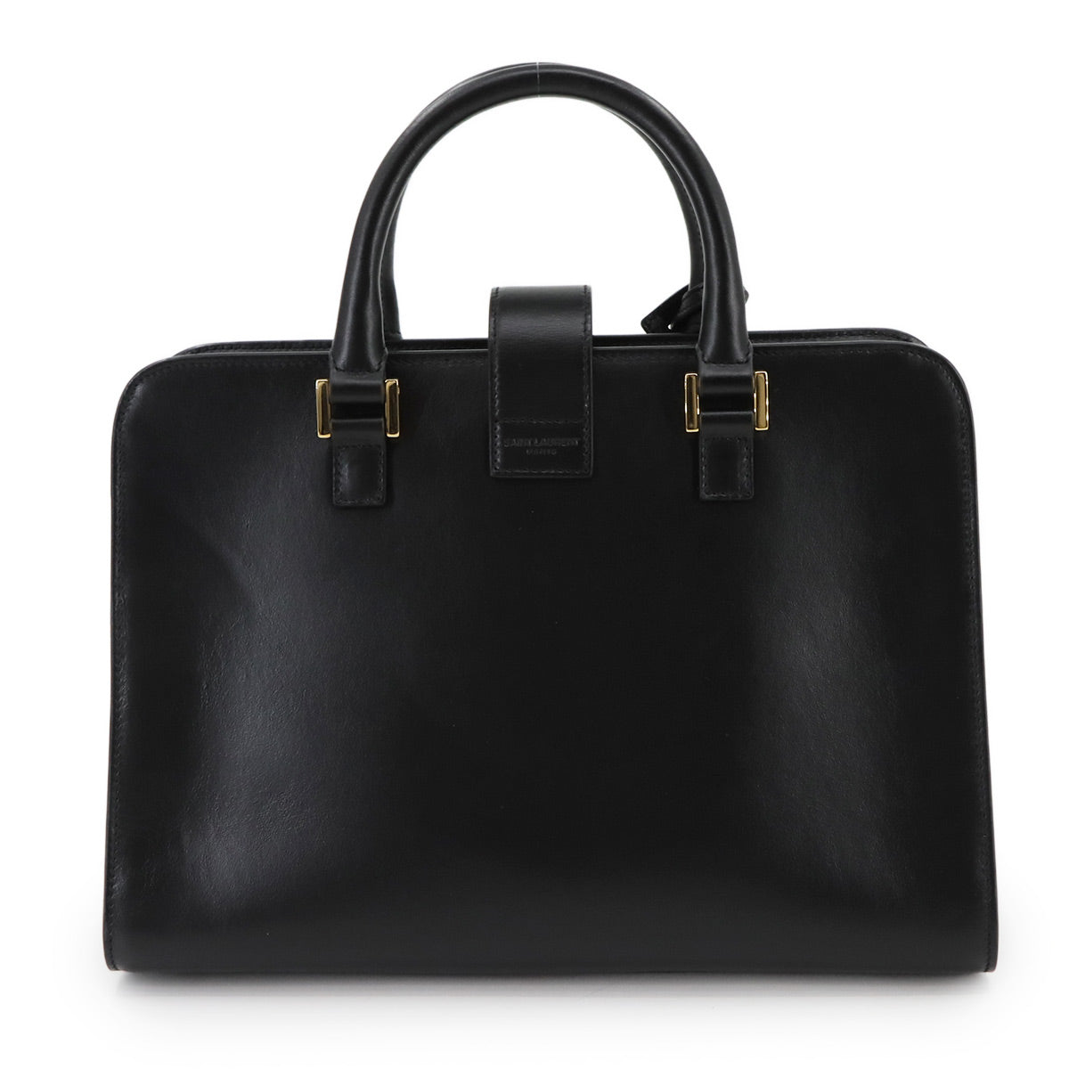 Cabas S Hand Shoulder Bag Leather Black 472469