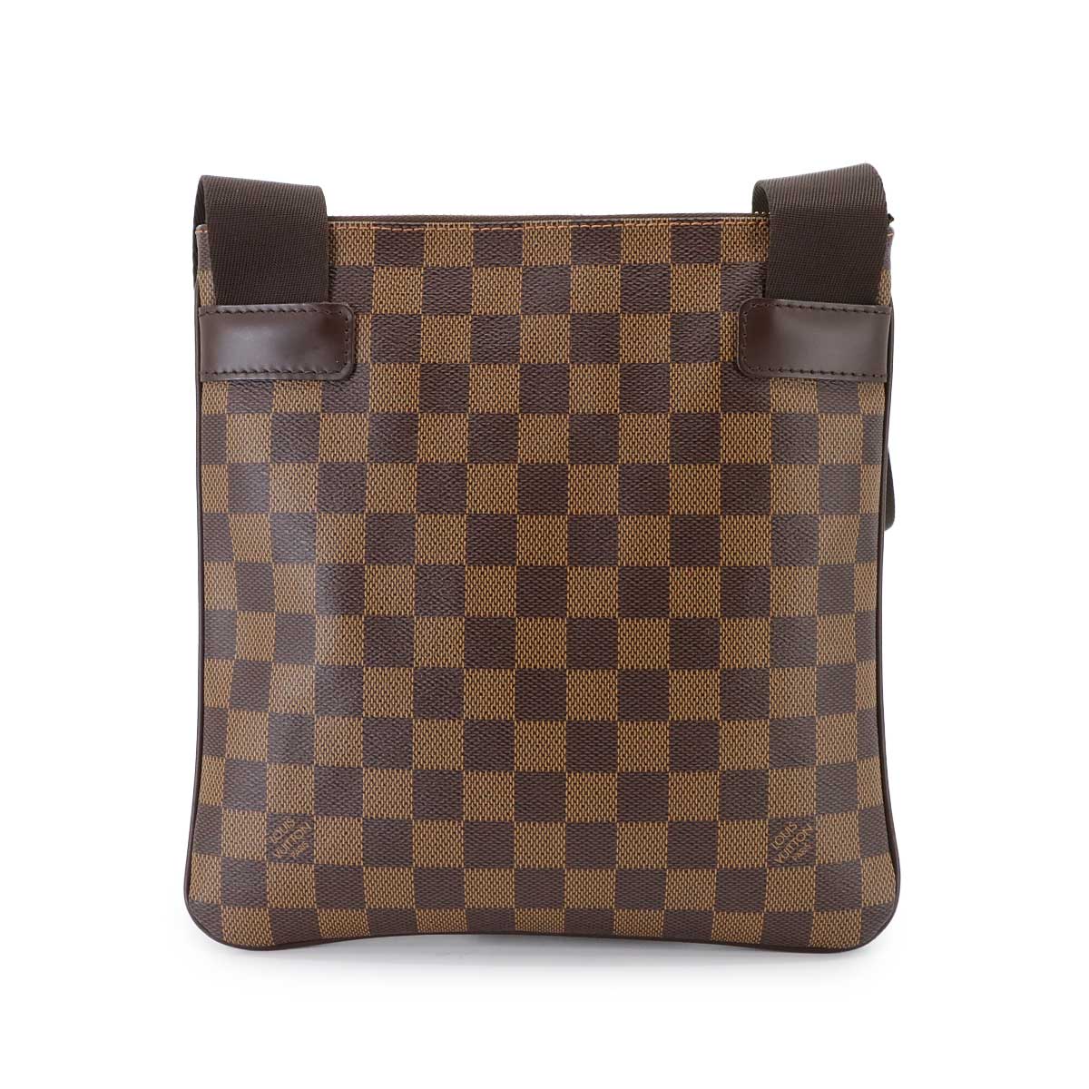 Damier Pochette Melville Shoulder Bag Ebene N51127