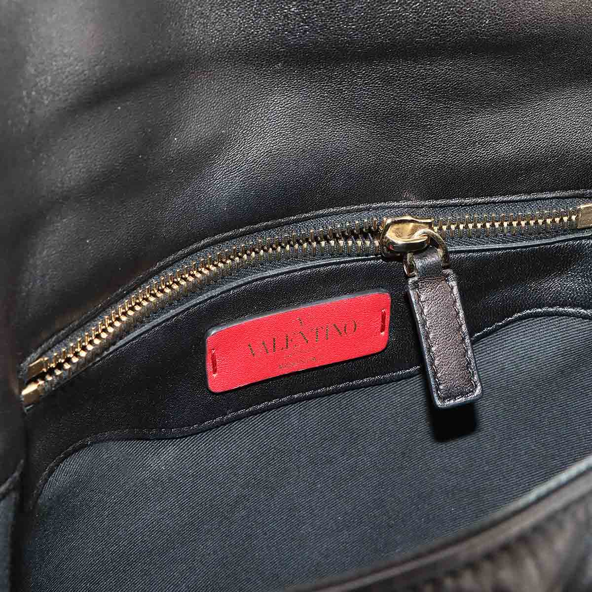 Candy Studs VLTN 2way Hand Shoulder Bag Leather