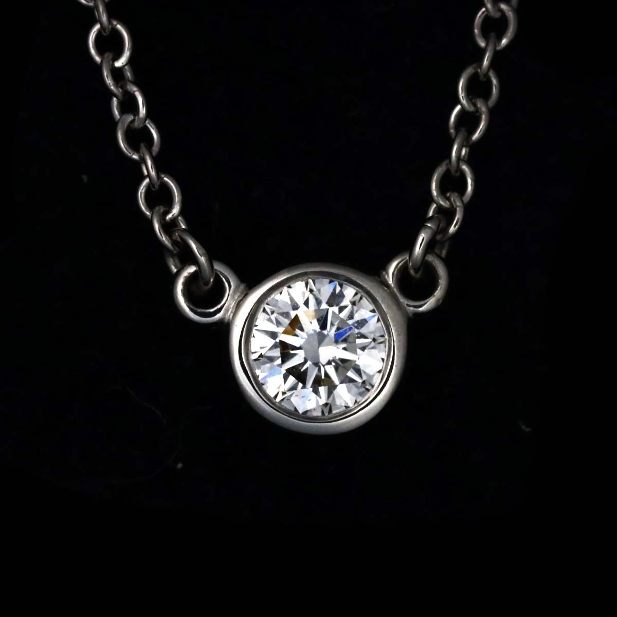 By The Yard Diamond Necklace Platinum