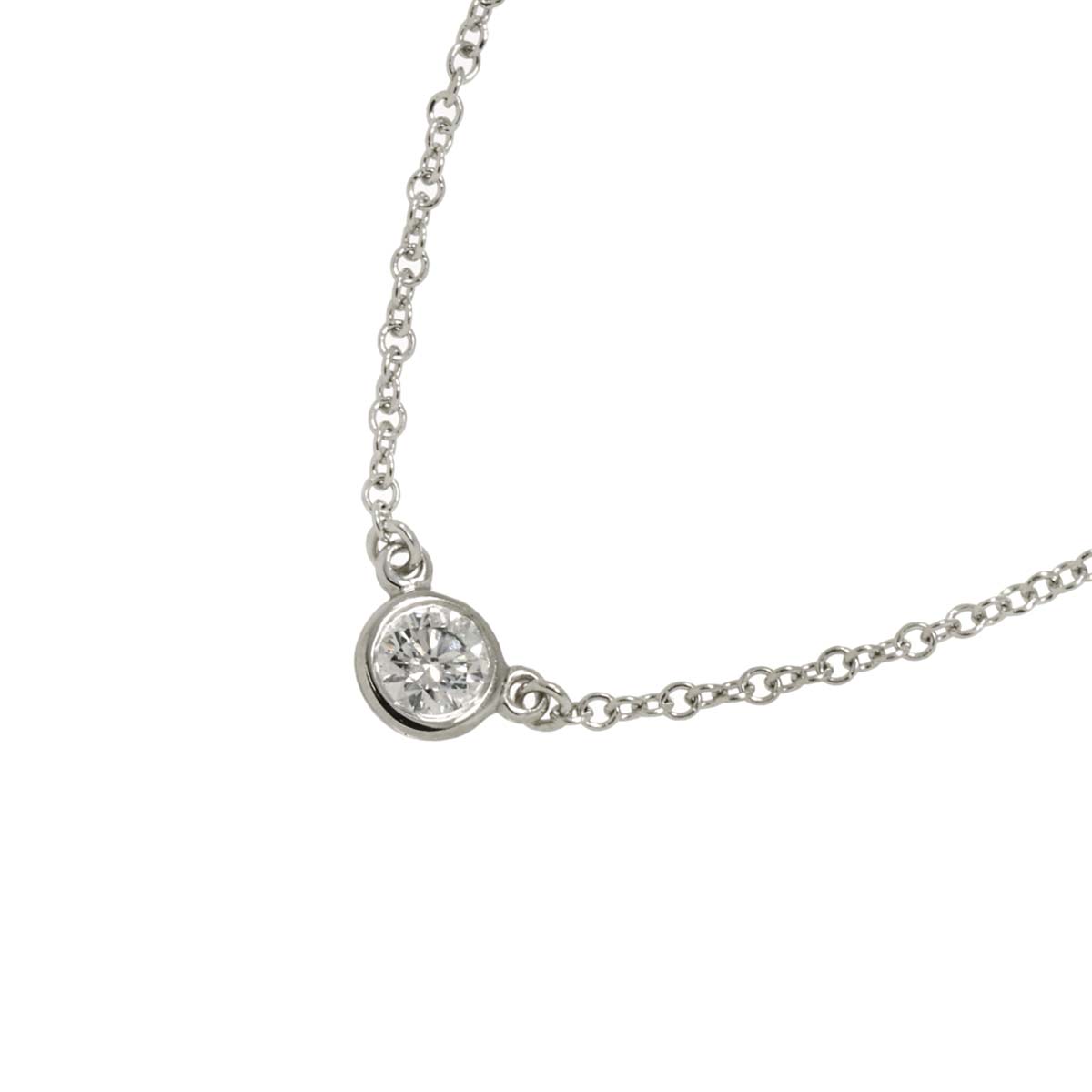 By The Yard Diamond Necklace Platinum