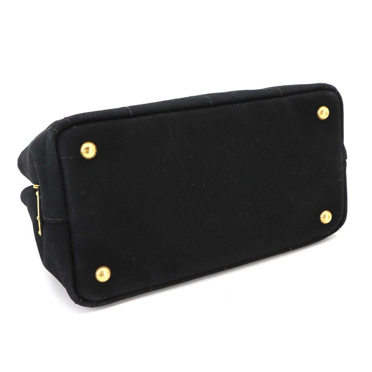 Canapa Mini 2way Hand Shoulder Bag Canvas Black 1BG439 Purse