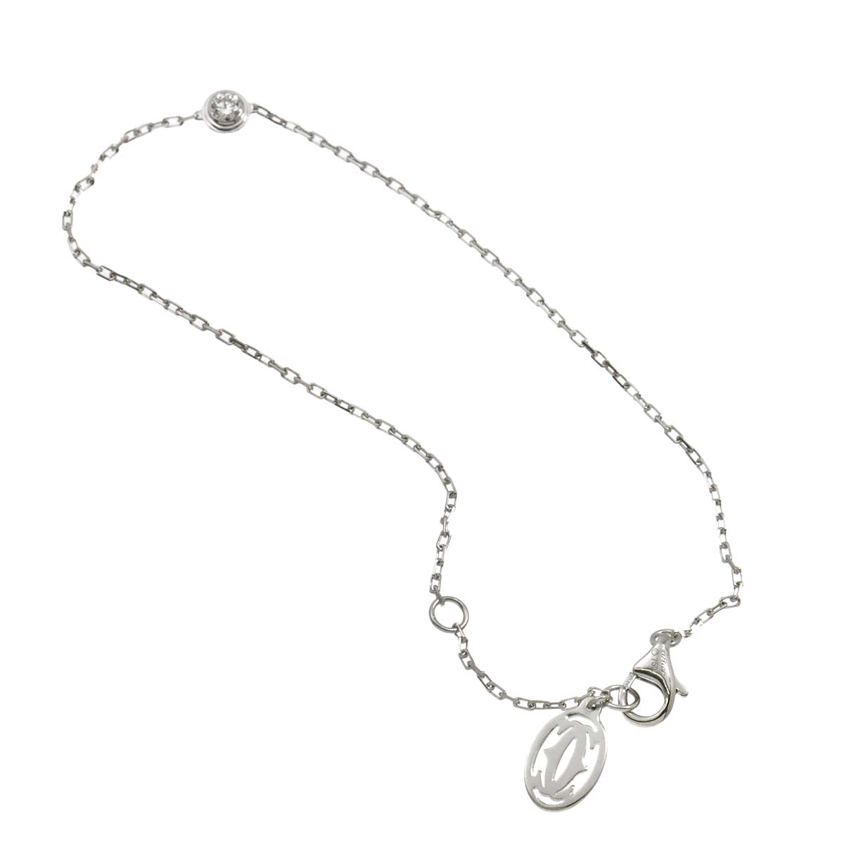 d Amour Diamond Bracelet SM 18K White Gold 750