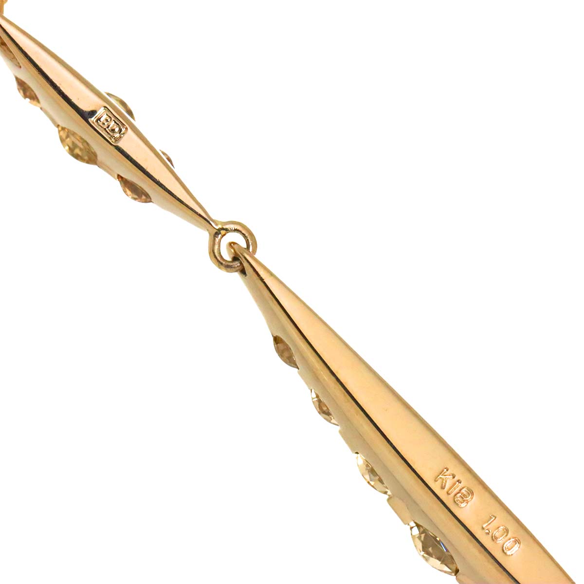 BrownDiamond 1.00ct Necklace 18K Brown Gold 750