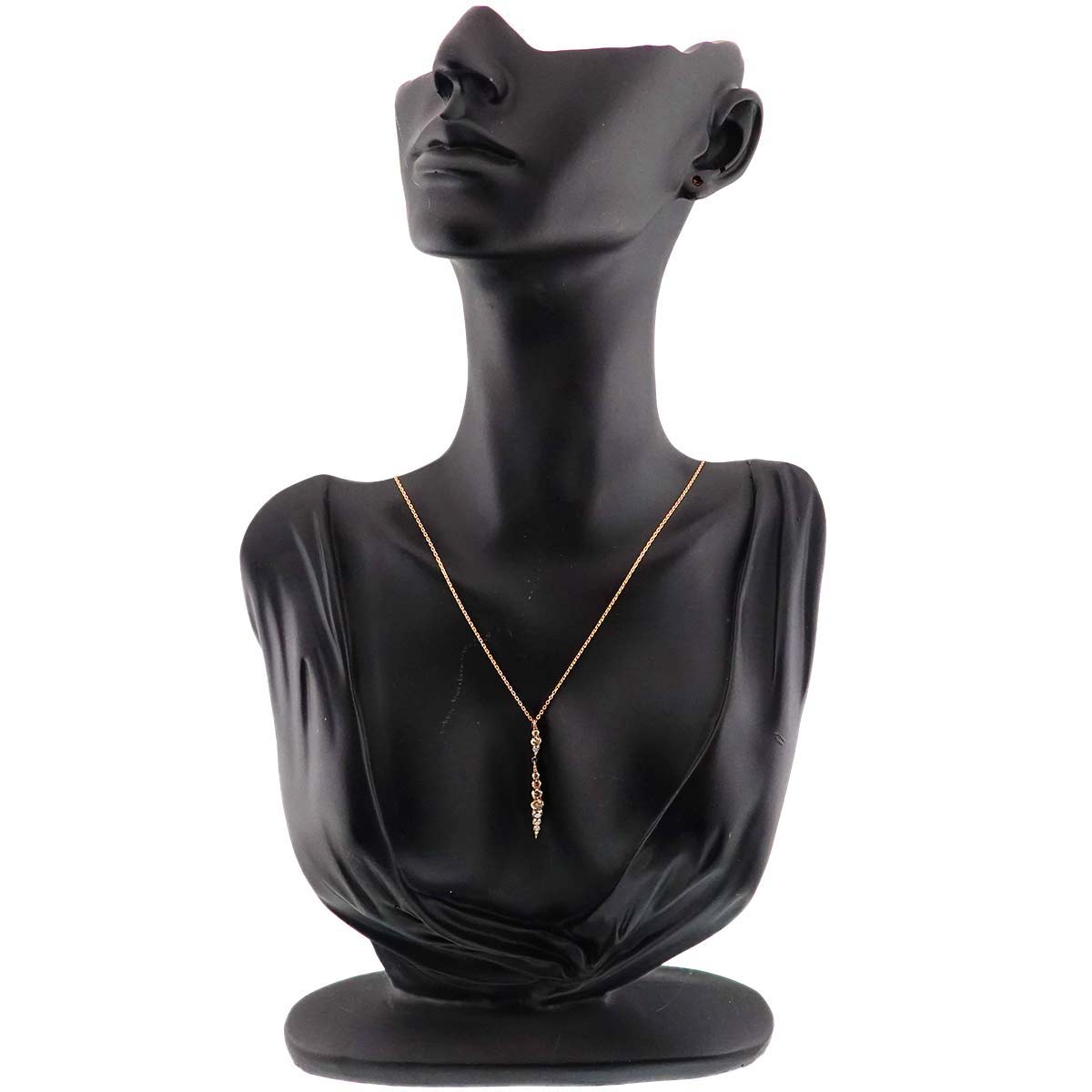 BrownDiamond 1.00ct Necklace 18K Brown Gold 750