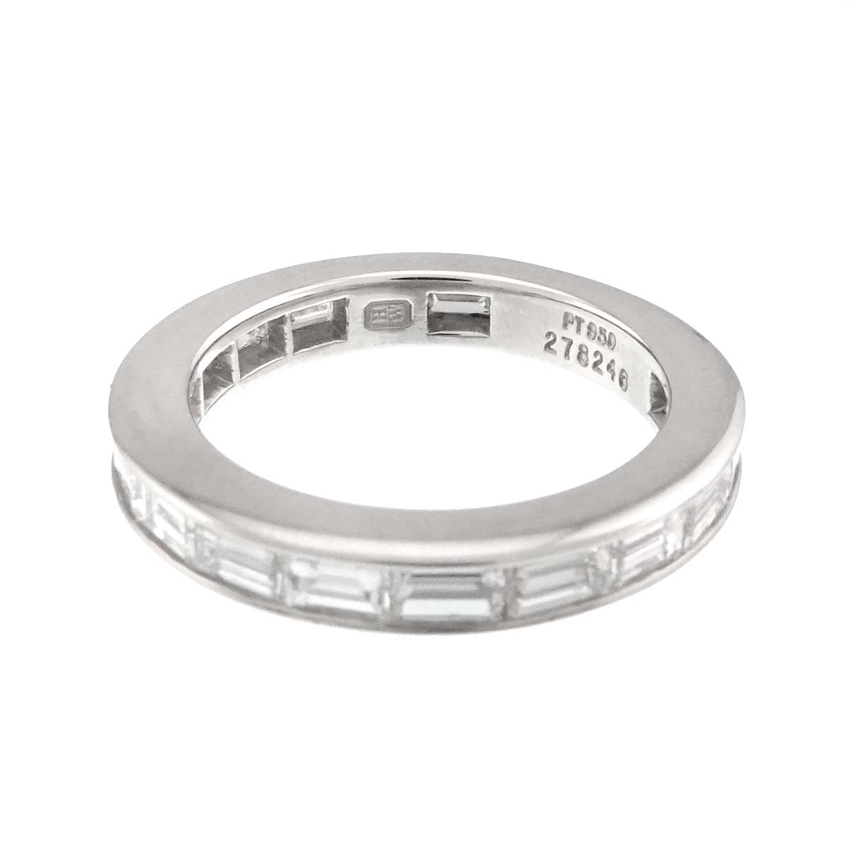 Baguette Diamond Ring Pt Platinum size4.75-5(US)