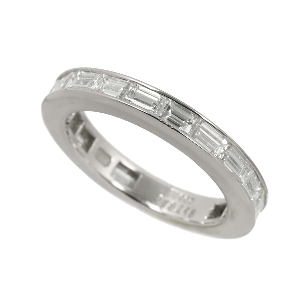 Baguette Diamond Ring Pt Platinum size4.75-5(US)
