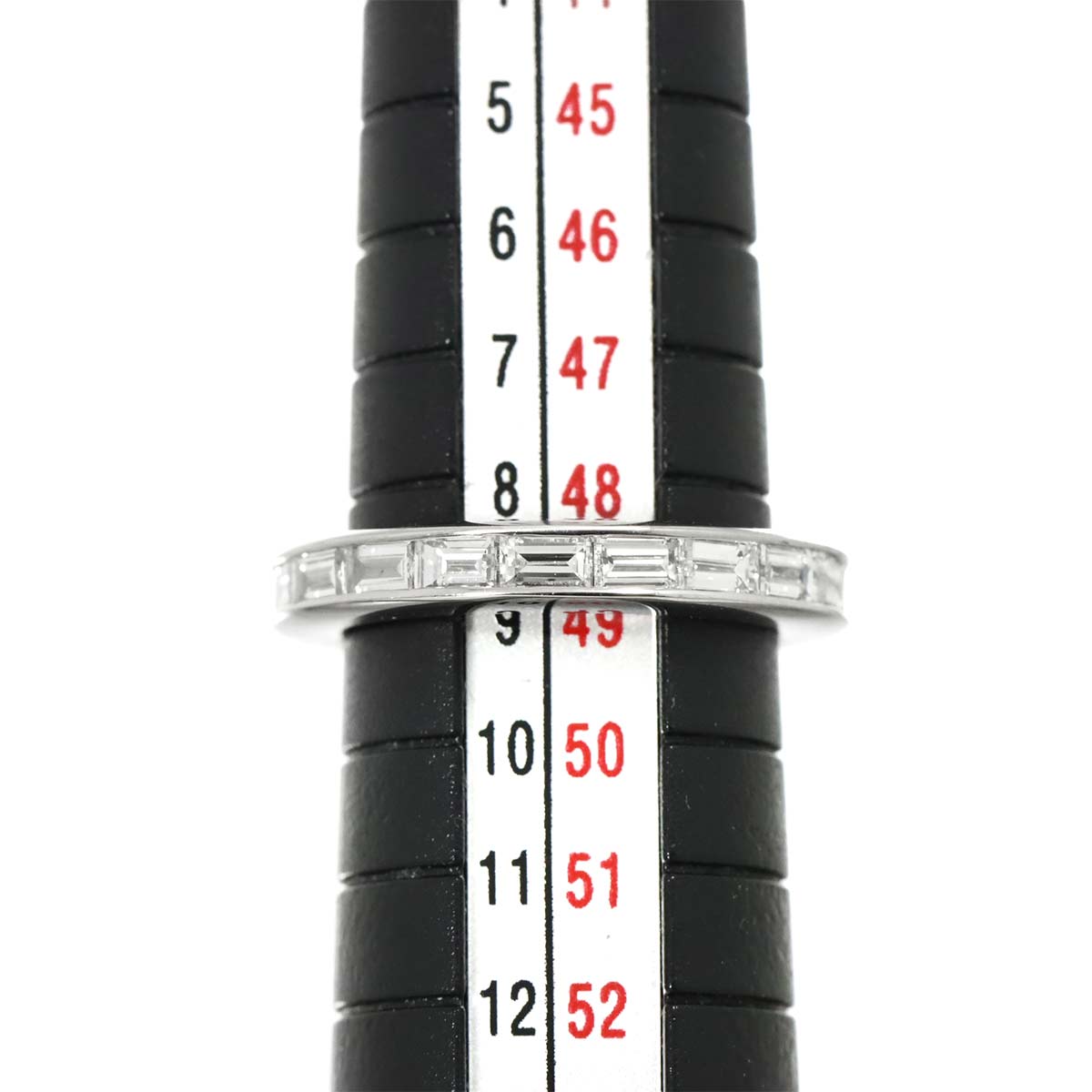 Baguette Diamond Ring Pt Platinum size4.75-5(US)