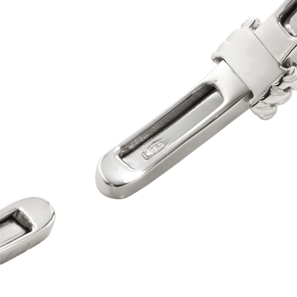 Diamond 0.87ct Bracelet 18K White Gold 750