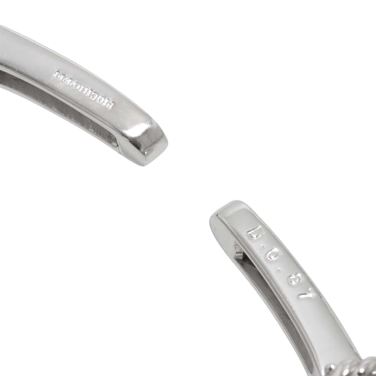 Diamond 0.87ct Bracelet 18K White Gold 750