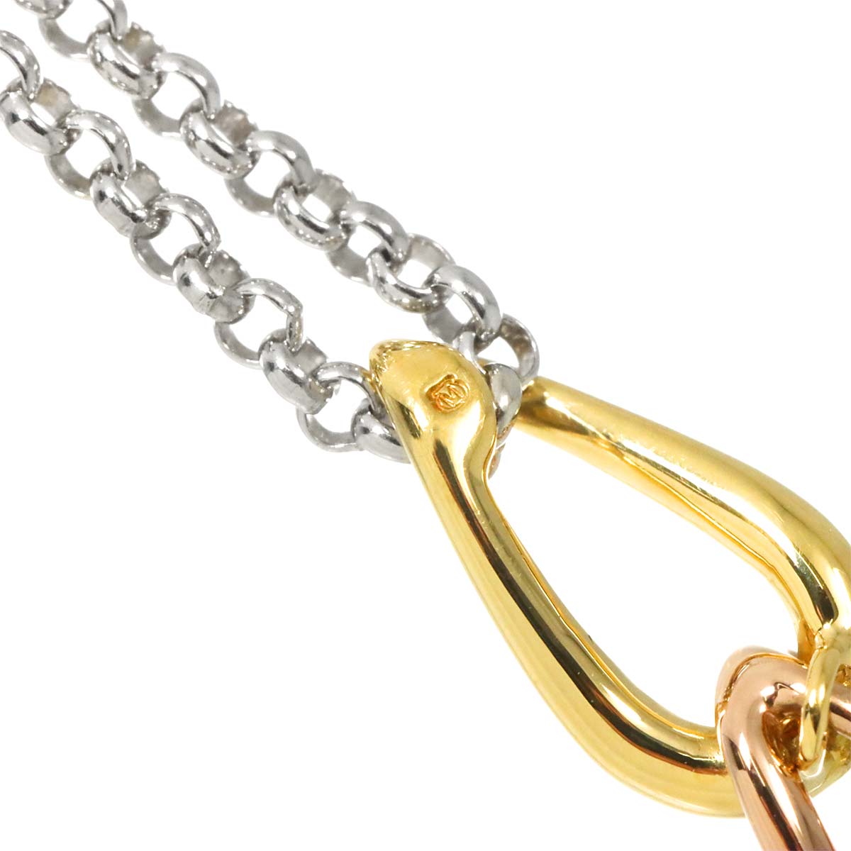 Akoya Pearl 6.0-5.5mm Necklace 18K YG PG WG 750