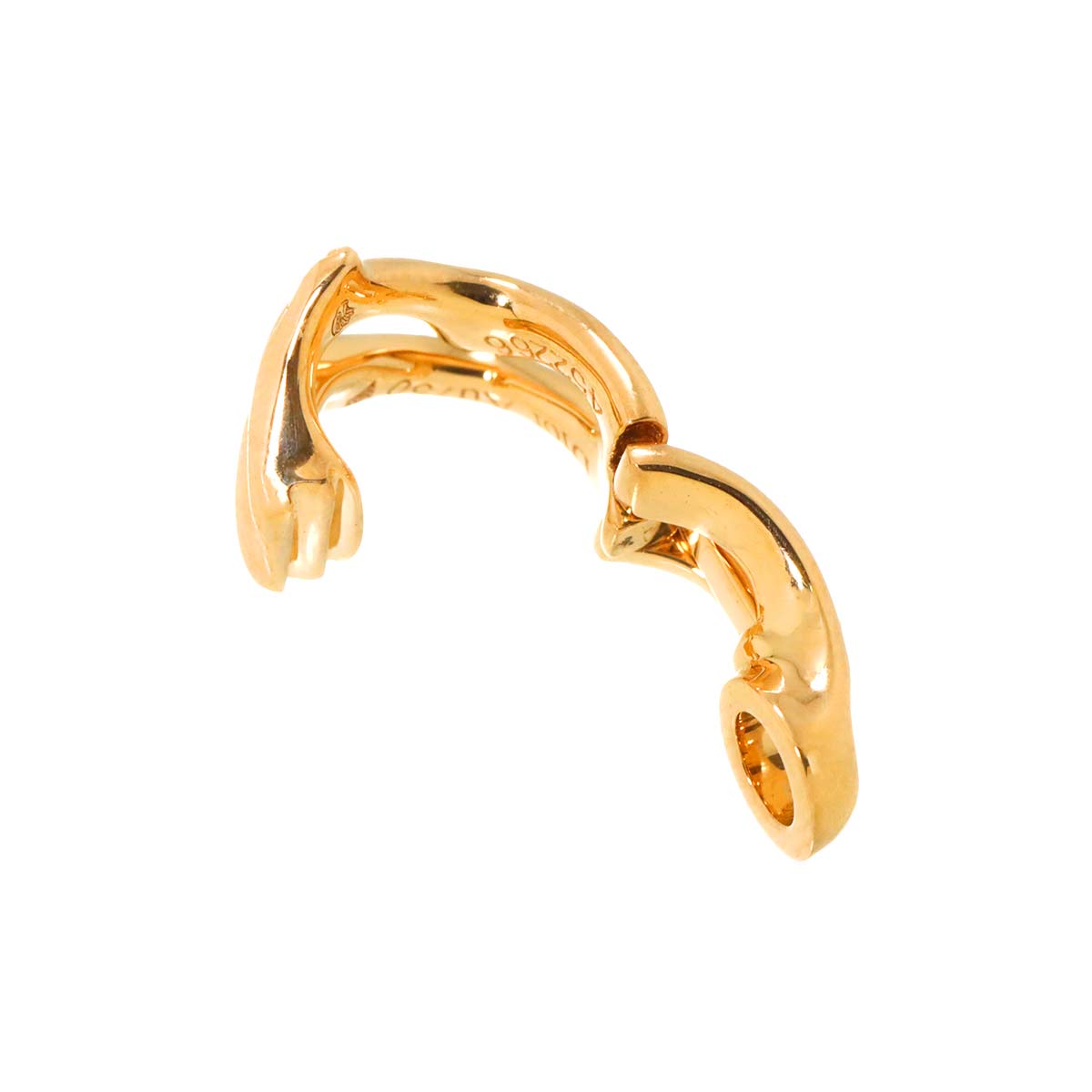 Diamond Earring Clip-on 18K PG 750 One Piece only