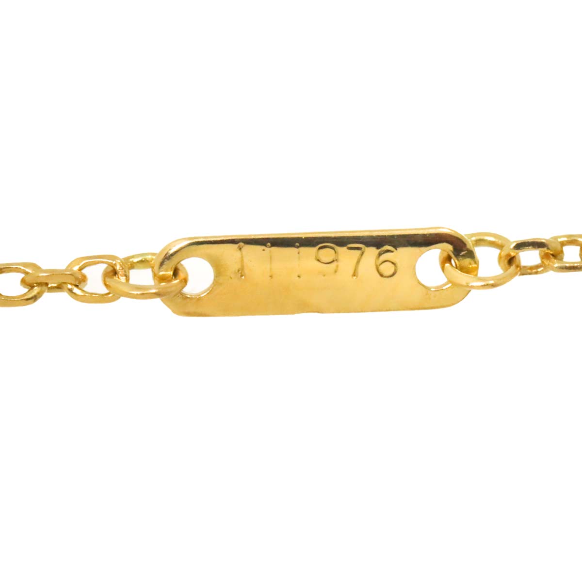 Diamond Necklace 18K YG 750