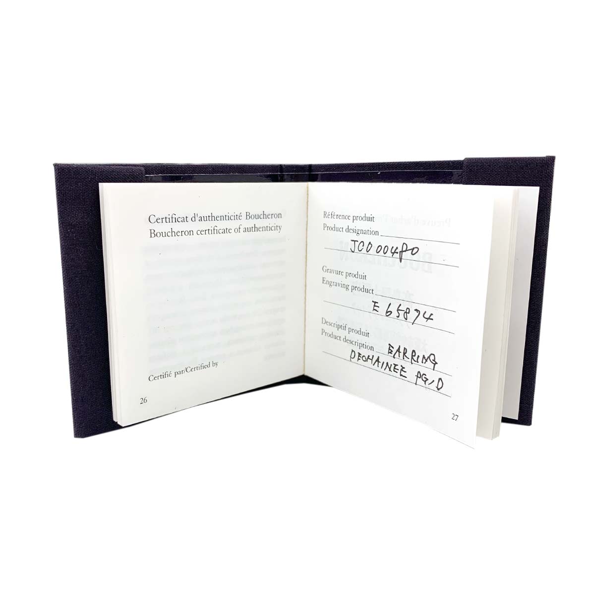 Diamond Earrings Clip on 18K PG 750