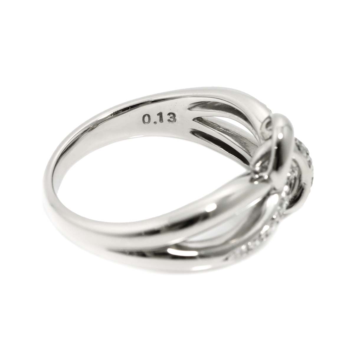 Diamond 0.13ct Ring Platinum size5.25-5.5(US)