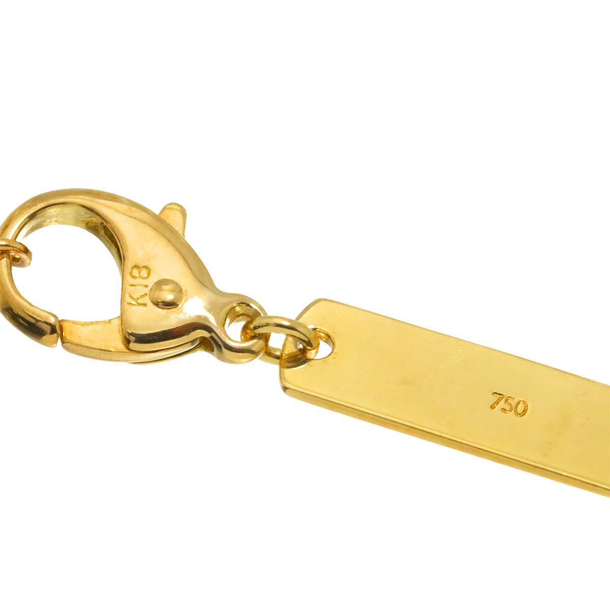 Freshwater cultured pearl 5.0-4.6mm Bracelet 18K YG 750