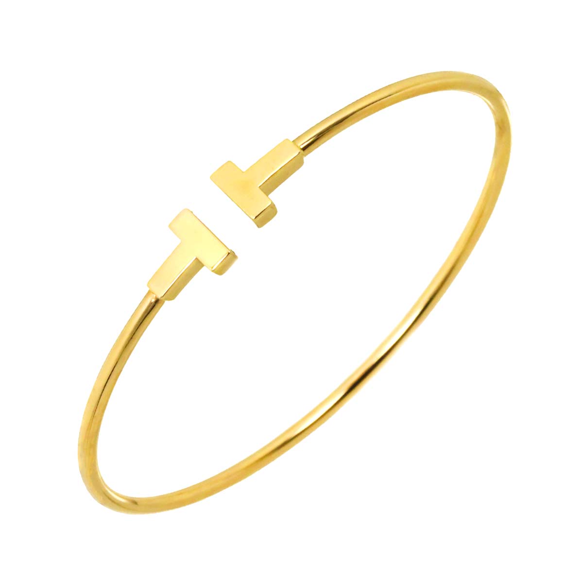 T Wire Bracelet 18K Yellow Gold 750