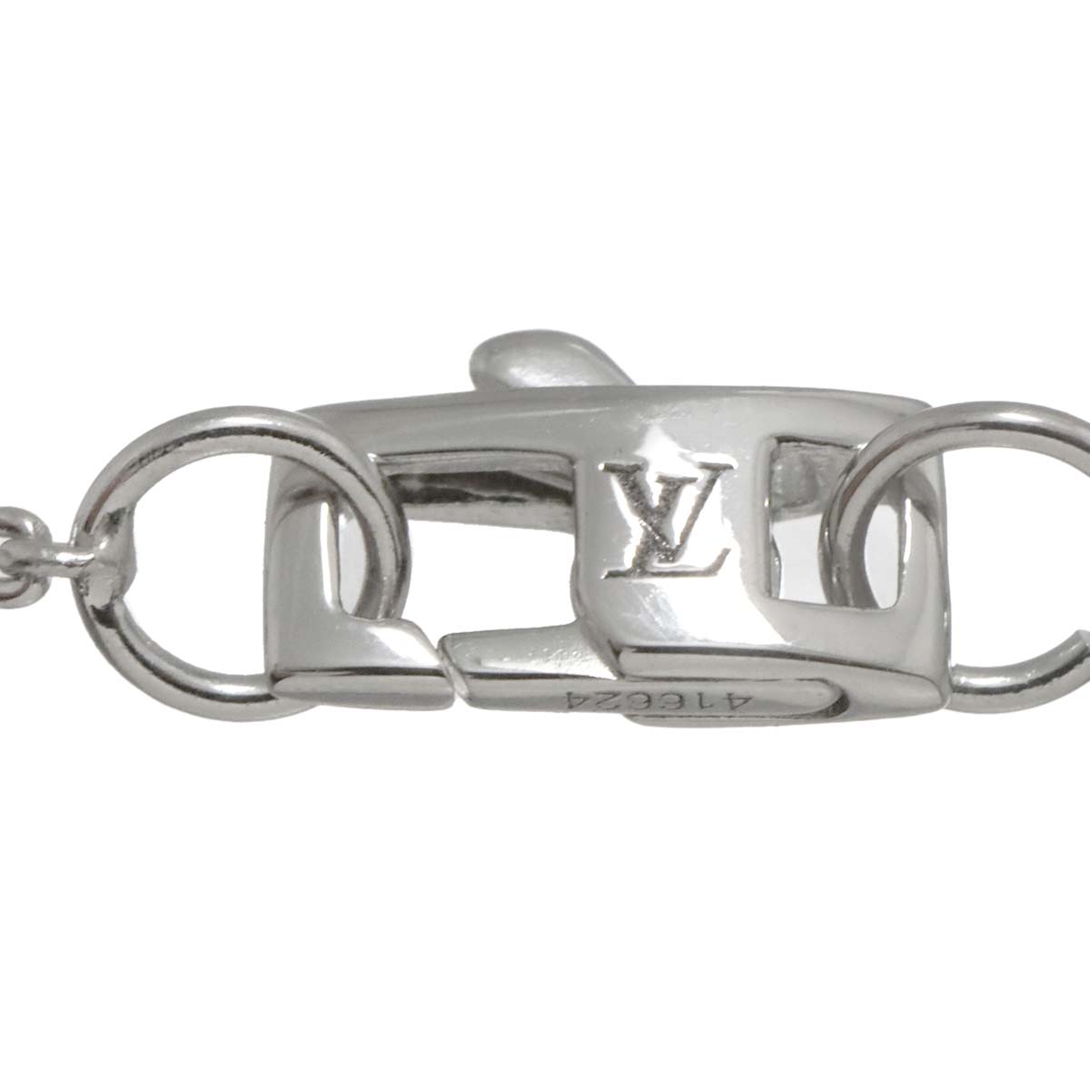 Pendentif Rockit Pave Diamond Necklace 18K WG 750