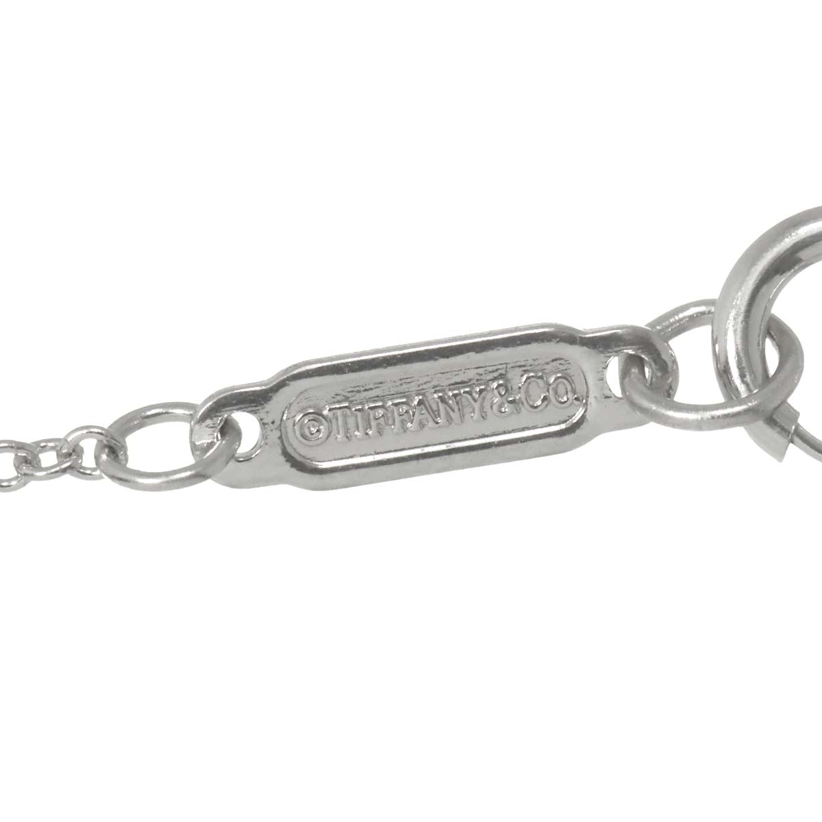 Sentimental Heart Sapphire Diamond Necklace Platinum