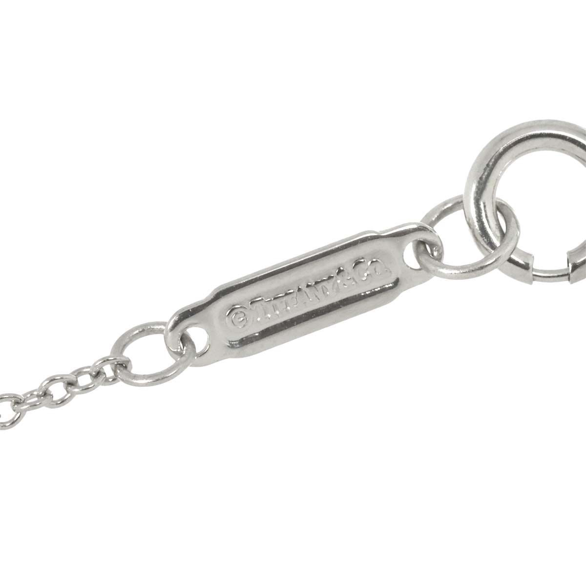 Heart Diamond Necklace Platinum