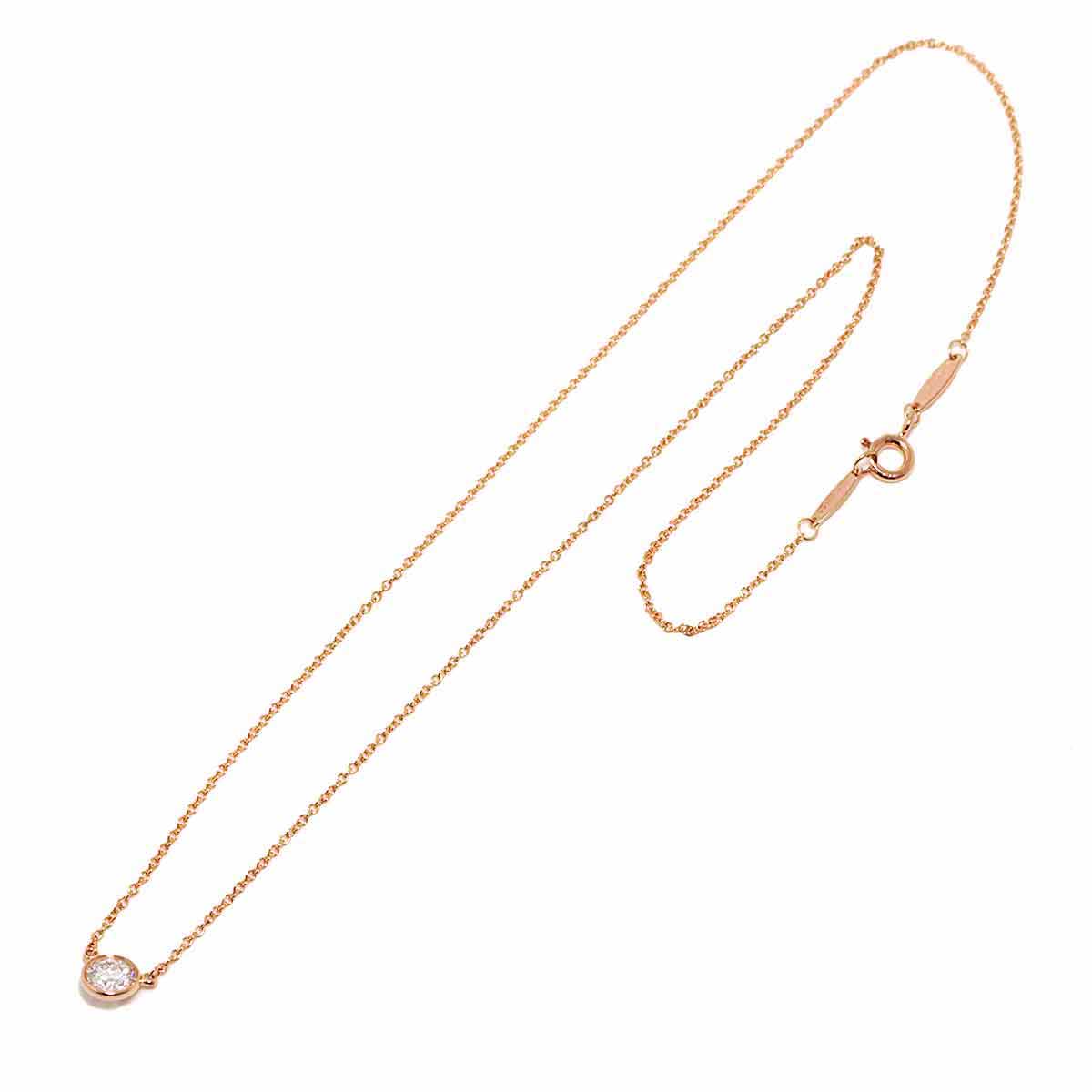 By The Yard Diamond Necklace 18K PG 750