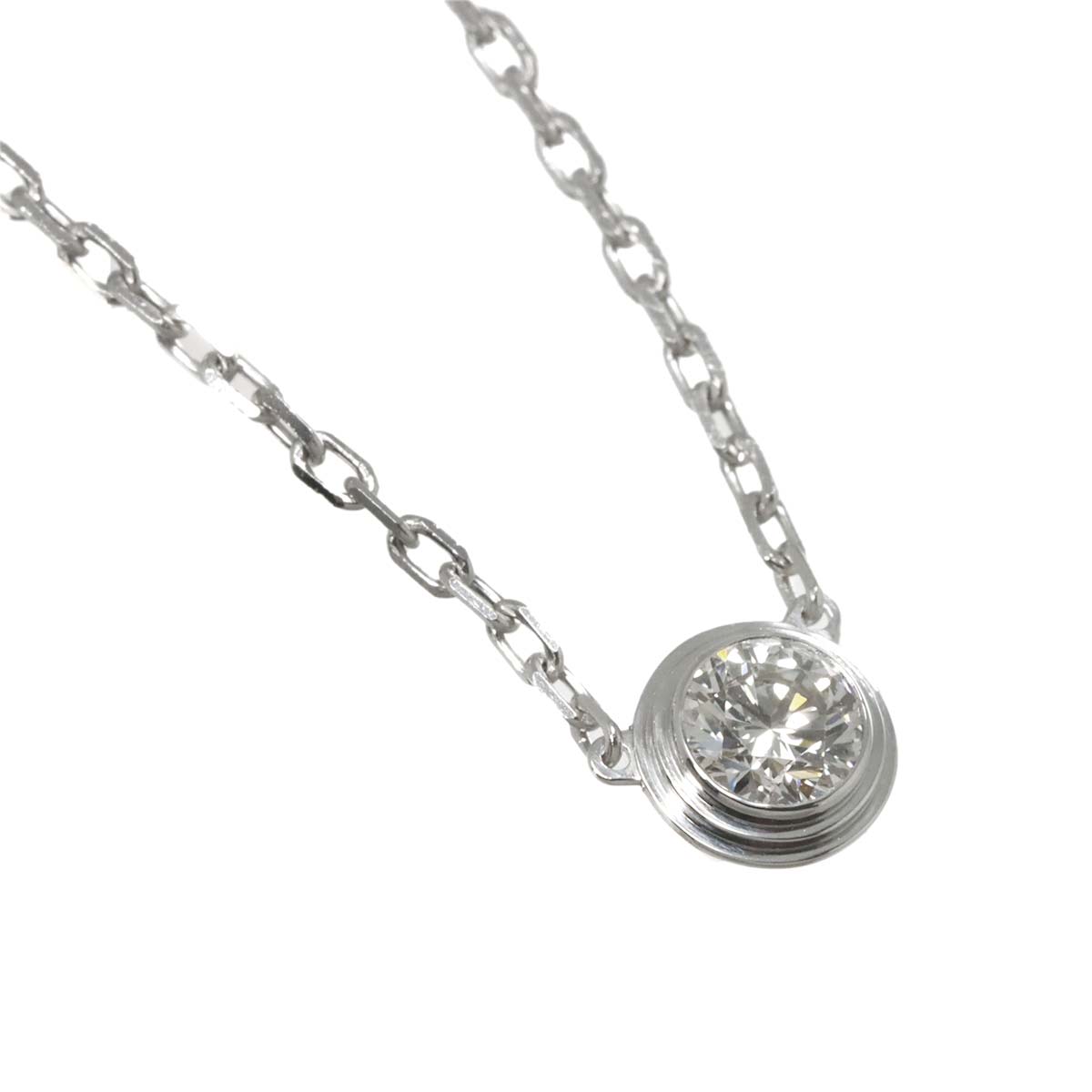 d Amour Diamond LM Necklace 18K WG 750