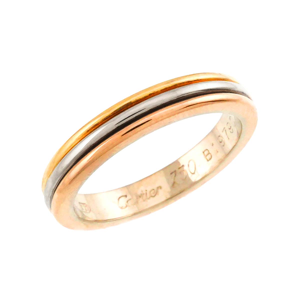 VENDOME Ring 18K YG WG PG 750 Size46 3.75(US)