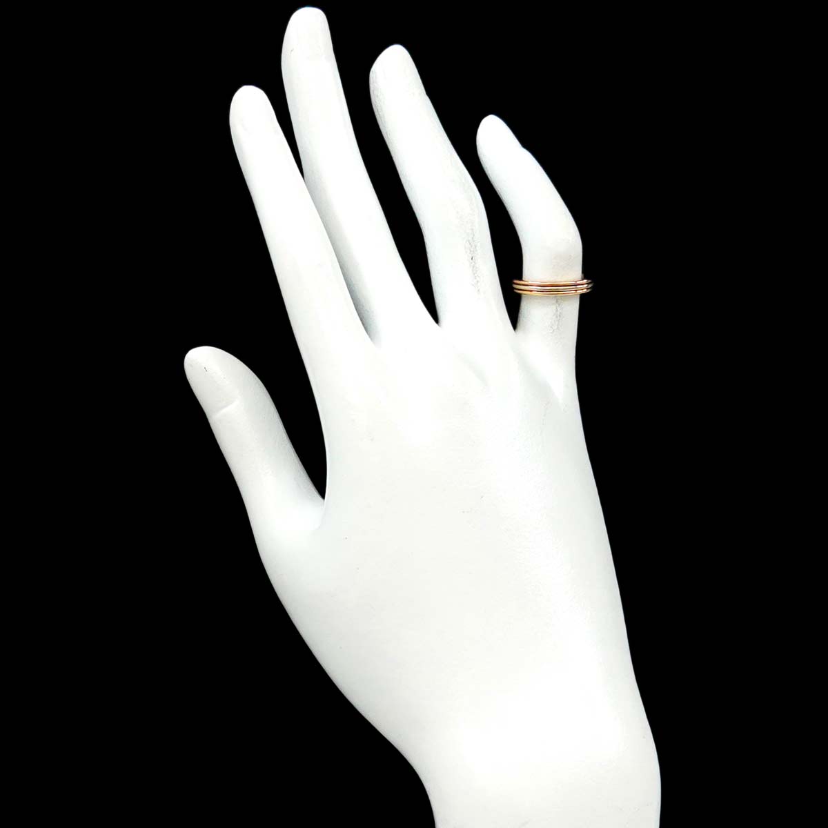 VENDOME Ring 18K YG WG PG 750 Size46 3.75(US)