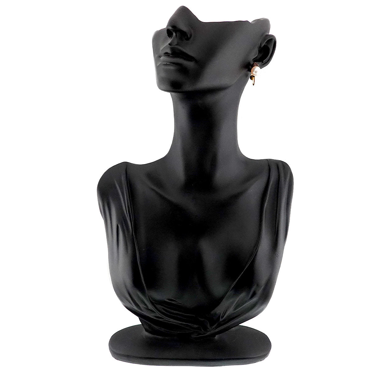 Akoya Pearl 8.2mm Diamond Earrings Clip on 18K YG 750