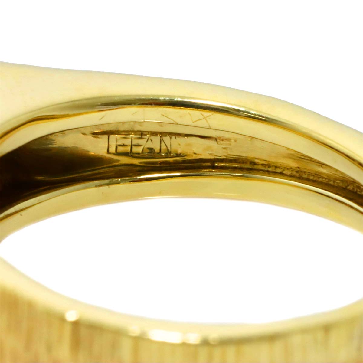 Ruby Diamond Ring 18K YG 750 size6.25-6.5(US)