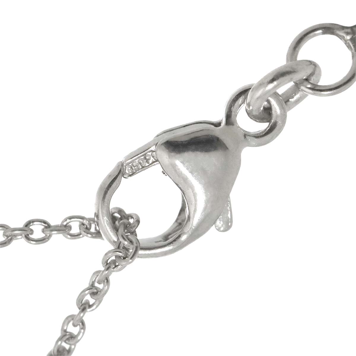 Latin Cross Diamond 1P Necklace Pt Platinum