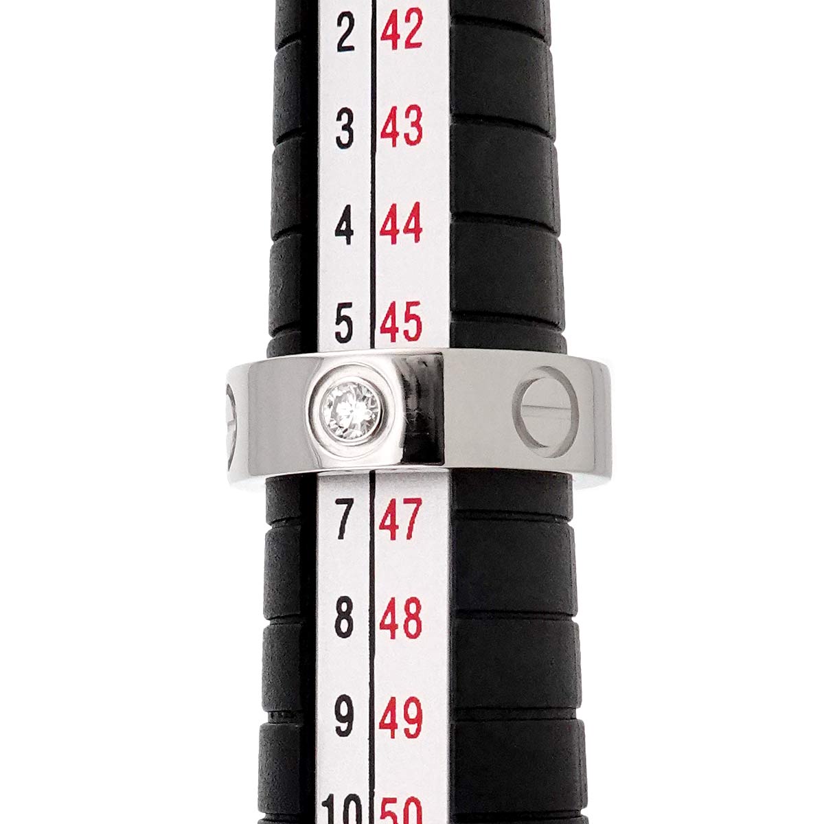 Love Ring Diamond 1P Platinum size46 3.75(US)