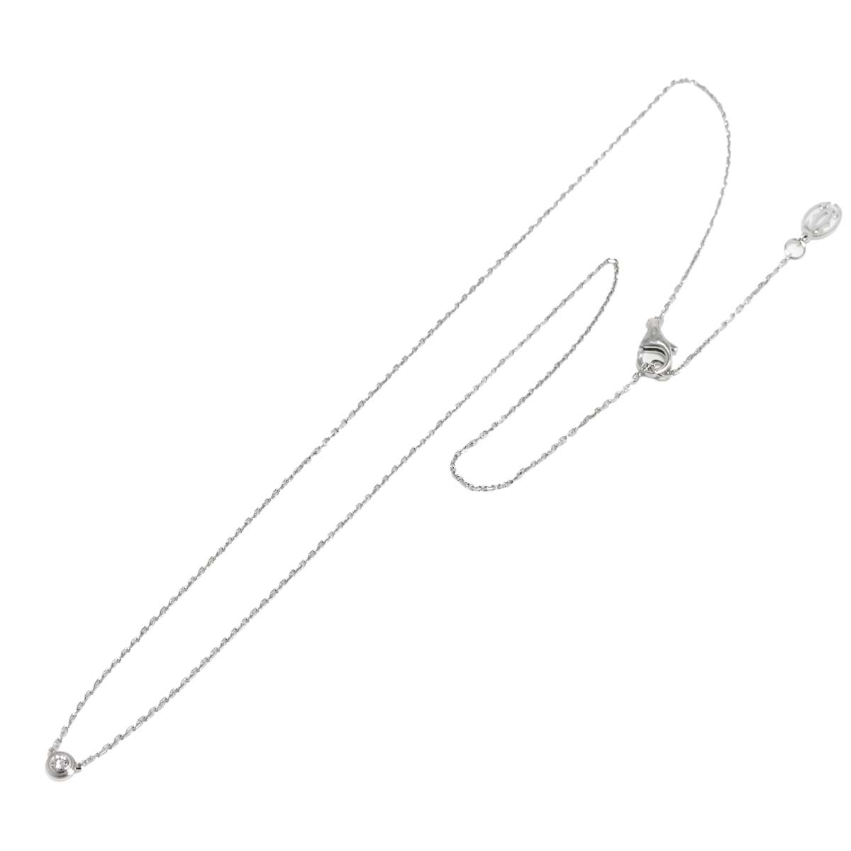 d Amour XS Necklace Diamond Necklace 18K WG 750