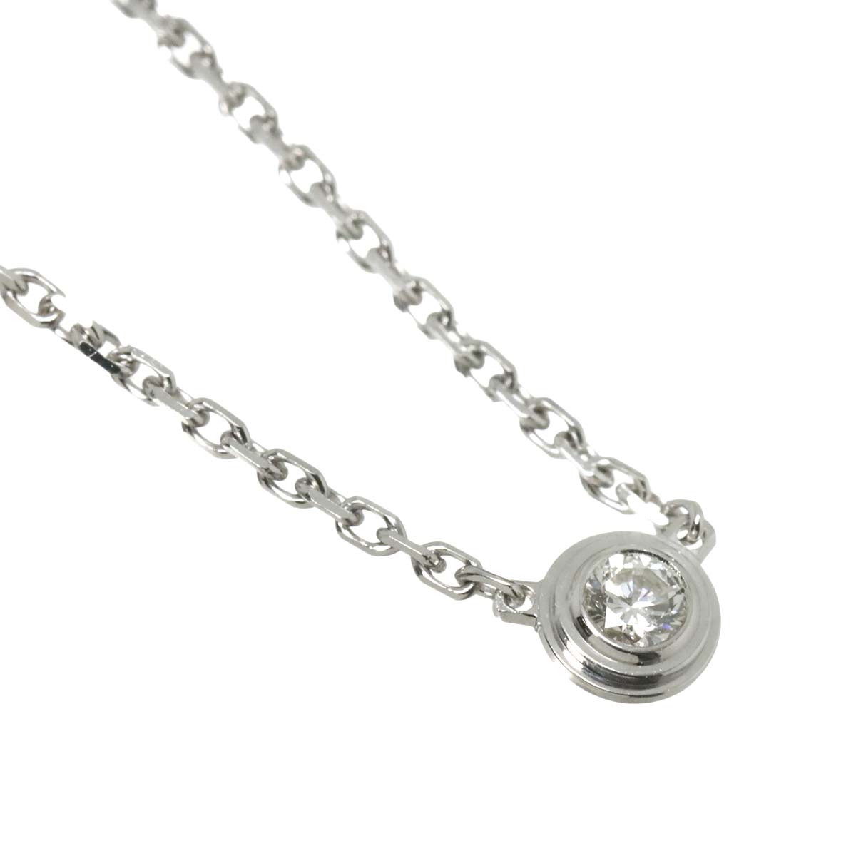 d Amour XS Necklace Diamond Necklace 18K WG 750