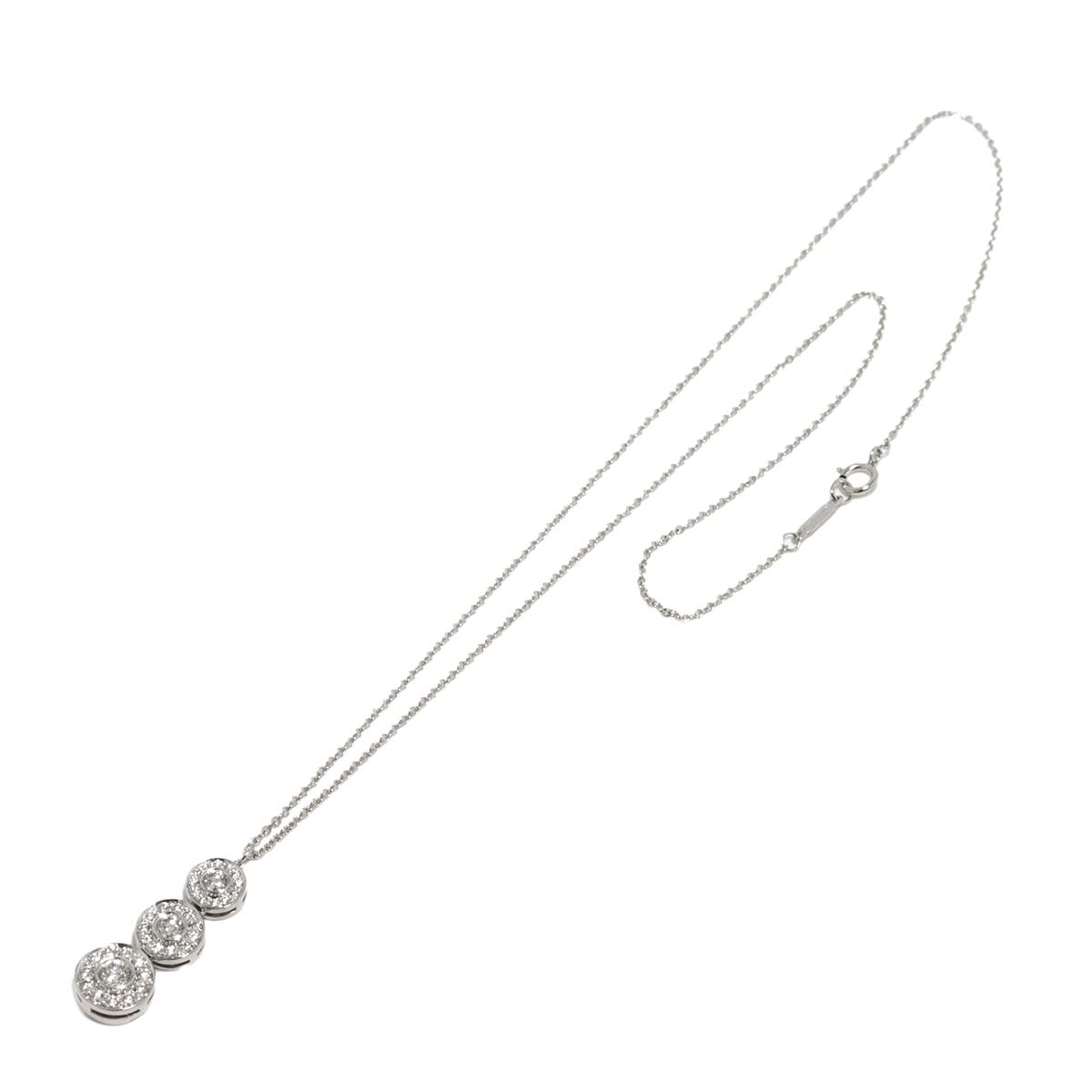 Circlet Diamond Necklace Platinum
