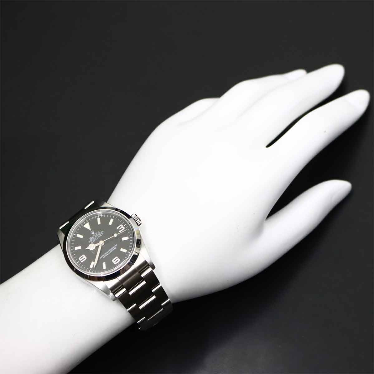 Explorer 1 114270 Serial D Automatic Black Dial Mens Watch