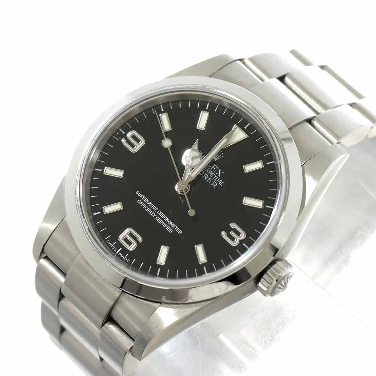 Explorer 1 114270 Serial D Automatic Black Dial Mens Watch