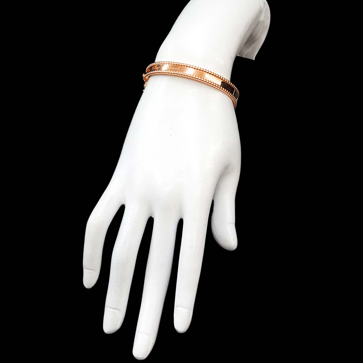 Perlee senior tulle Bracelet 18K PG 750 sizeS