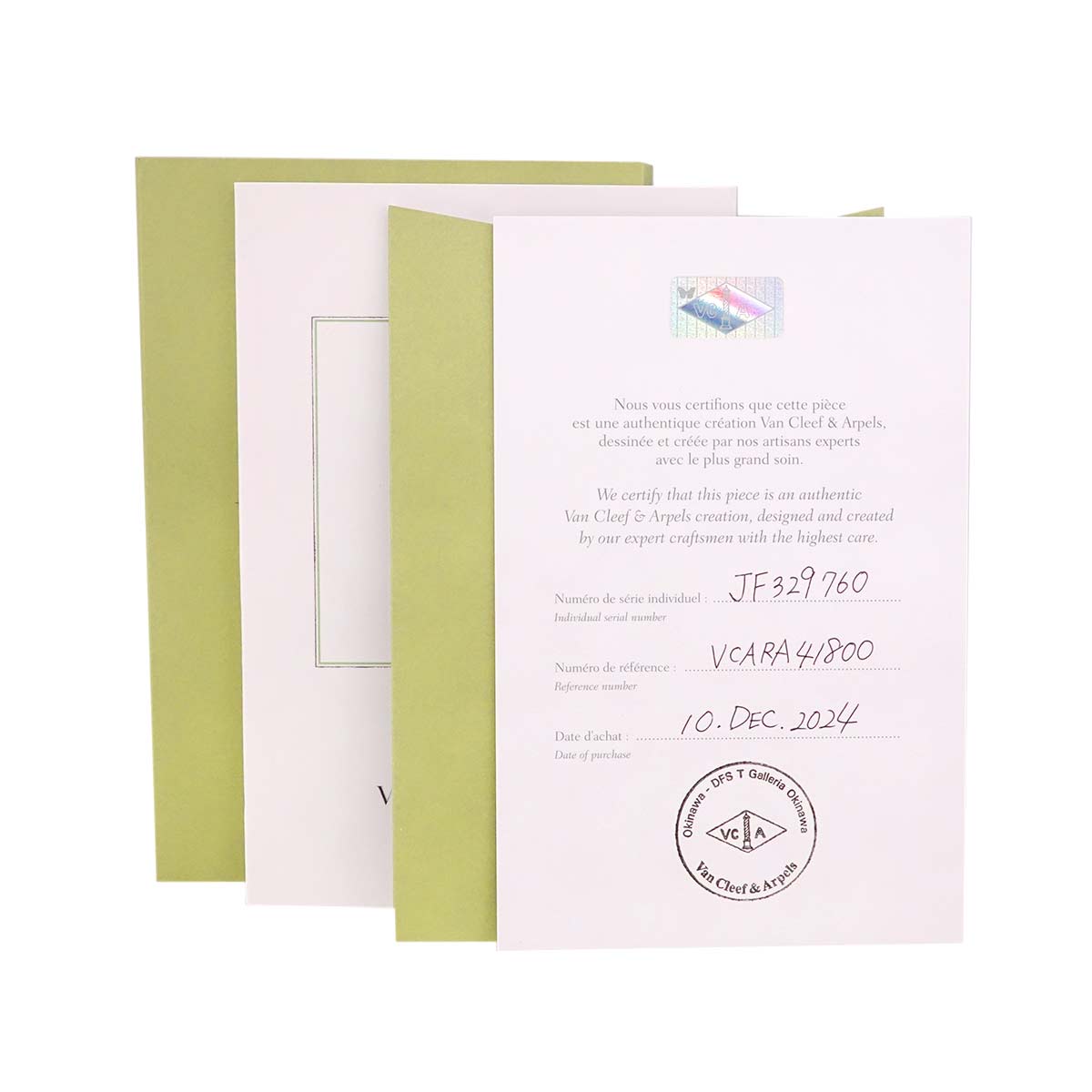 Vintage Alhambra Mother of Pearl Bracelet 18K YG 750