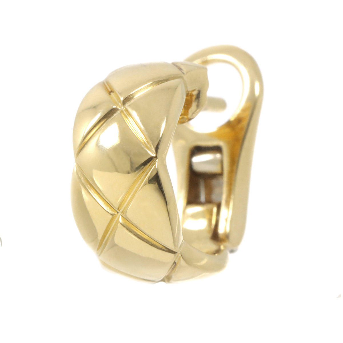 CHANEL Coco Crush Earring Clip on 18K YG 750 One Piece only