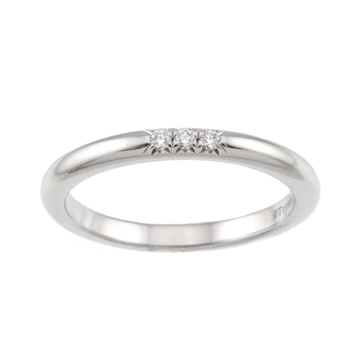 Forever Band Diamond Ring Platinum size3.75-4(US)