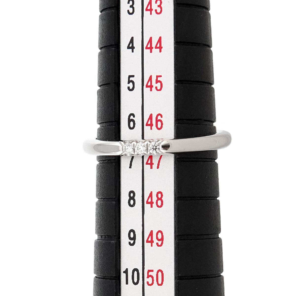 Forever Band Diamond Ring Platinum size3.75-4(US)