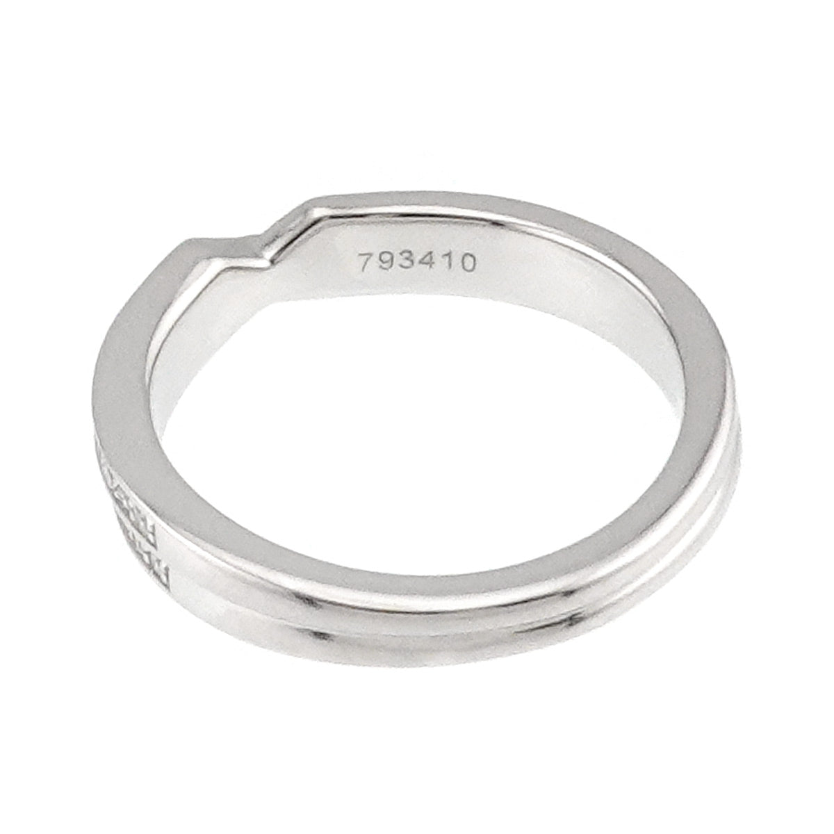 Diamond Ring Pt Platinum size4.5-4.75(US)
