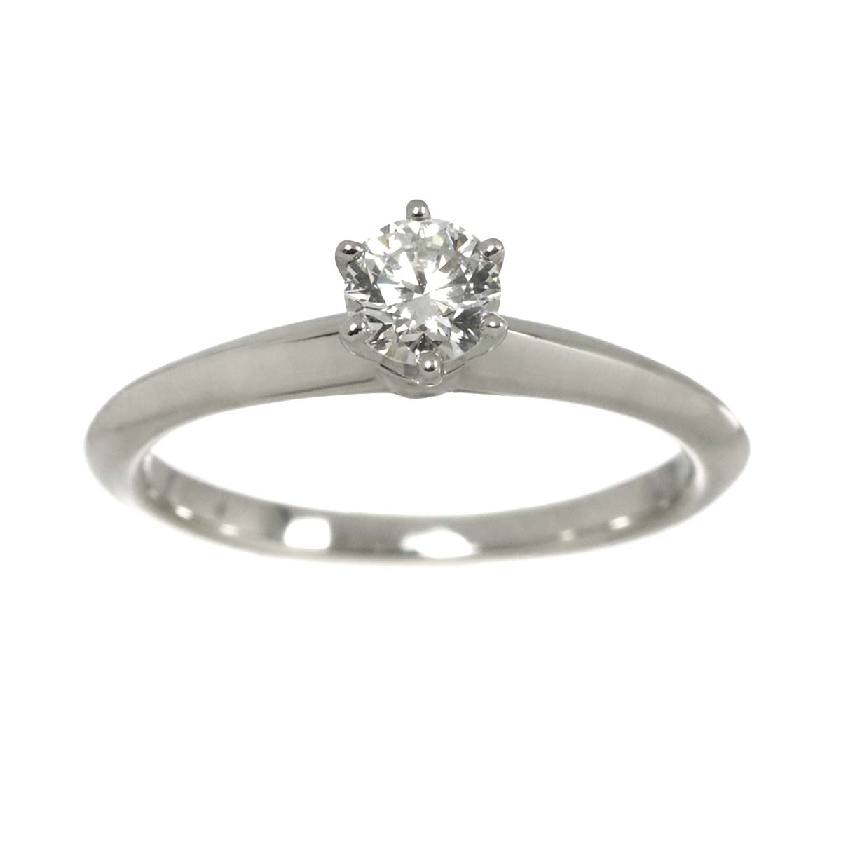 Diamond 0.30ct I/IF/3EX Ring Platinum Size4.5(US)